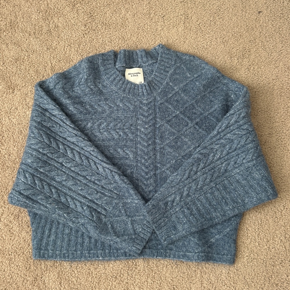 Abercrombie & Fitch Cable-Knit Sweater